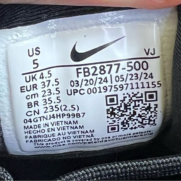 Nike Air Max 90 Drift Persian Violet Purple- Dusty Cactus size 5M/6.5W - Picture 8 of 8